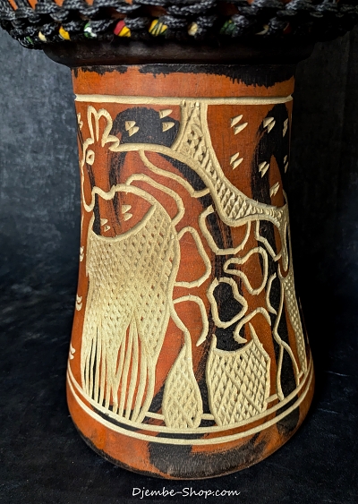 djembe schnitzerei